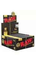 Papéis para enrolar RAW Black King Size Slim Classic Ultra Thin Papéis para enrolar RAW Black King Size Slim Classic Ultra Thin