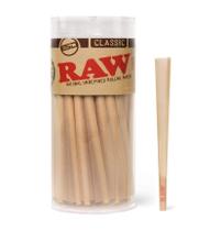 Papéis para enrolar RAW Peacemaker Cones Classic, pacote com 54