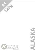 Papel 120 gramas A4 Alaska (Branco) Color Plus - 10 unidades