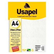 Papel A4 180g Usapel pérsico branco 50 folhas