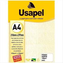 Papel A4 180g Usapel pérsico marfim 50 folhas Papel A4 180g Usapel pérsico marfim 50 folhas