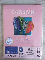 Papel A4 185g Canson iris vivaldi cores pasteis com 25 fls Papel A4 185g Canson iris vivaldi cores pasteis com 25 fls