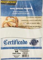 Papel A4 220G Masterprint matte fosco com 50 folhas Papel A4 220G Masterprint matte fosco com 50 folhas