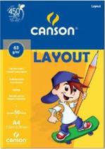 Papel a4 50fl 63gr layout canson 66667074 Papel a4 50fl 63gr layout canson 66667074