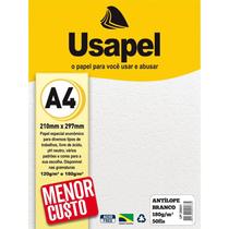 Papel a4 antilope usapel branco 180g filiperson