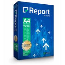 Papel A4 branco 75g 500 fls Report