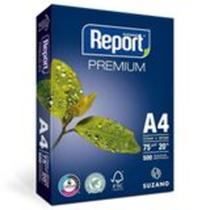PAPEL A4 BRANCO 75G/M2 COM 1000 FOLHAS ( 2x 500 fls )- REPORT
