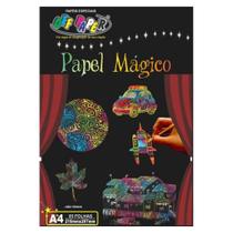Papel A4 Color Papel Mágico Multicolor 5 Folhas Pacote - Off Paper