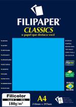 Papel A4 Colorido Filicolor 180g Com 50 - Filipaper