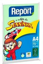 Papel A4 Com 100Fls 75Gr Senninha Verde - 20072599 Papel A4 Com 100Fls 75Gr Senninha Verde - 20072599