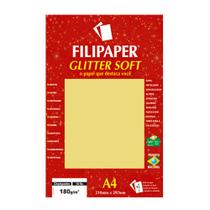 Papel A4 Glitter Soft 180g Com 15 - Filipaper