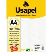Papel a4 granito usapel natural 180g. pct com 50 - GNA