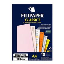 Papel A4 Granitto 90G 100 Folhas Pink Papel A4 Granitto 90G 100 Folhas Pink
