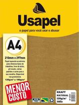 Papel A4 Kraft Com 50 - Usapel