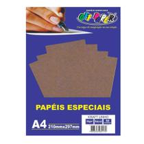 Papel A4 Kraft Linho 180G 50Fls Off Paper - Off Paper Industria