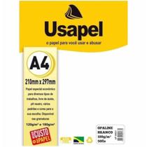 Papel a4 opaline 180g c/ 50 folhas branco - usapel