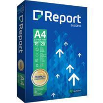 Papel a4 report premium 210x297mm 75g 500 folhas