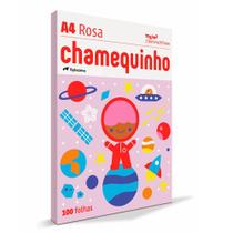 Papel A4 Rosa 100 Fls 75g/m² Chamex - Ideal para Impressão e Artesanato Papel A4 Rosa 100 Fls 75g/m² Chamex - Ideal para Impressão e Artesanato