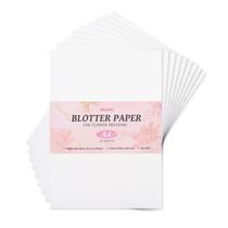 Papel absorvente Abobox para prensa de flores, 20 folhas, tamanho A4 Papel absorvente Abobox para prensa de flores, 20 folhas, tamanho A4
