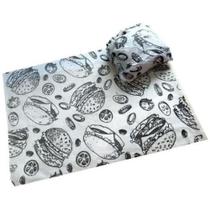 Papel Acoplado 30X38Cm Para Lanche C/400Un Tudinha Papel Acoplado 30X38Cm Para Lanche C/400Un Tudinha
