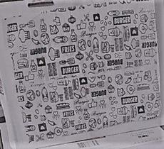 Papel Acoplado Hamburguer c/400unid. - 52 Papel Acoplado Hamburguer c/400unid. - 52