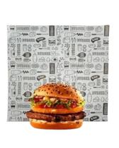 Papel Acoplado Metalizado para Lanches 40x40 - 200 folhas