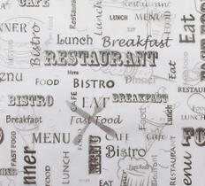 Papel Acoplado Para Emb. Hamburguer 38X40 500 Folhas Kit 5Un