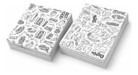 Papel Acoplado para Frios ou Lanches 30x38cm 400 Unidades Barreira Gordura Polietileno Embalagem