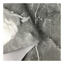 Papel Adesivo 200x60cm Envelopamento Tampo Pedra Cinza