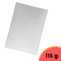 Papel Adesivo A4 Transparente 100 Folhas 115g Evolut