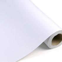 Papel Adesivo Branco Fosco 45cm X 10 Metros