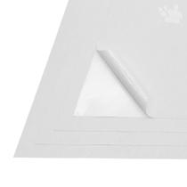 Papel Adesivo Branco Fosco Alto Tack A3 25 Folhas