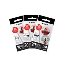 Papel adesivo Canon Ivy Zink Pre-Cut Circle 20 folhas x 3 Papel adesivo Canon Ivy Zink Pre-Cut Circle 20 folhas x 3