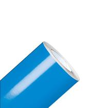 Papel Adesivo Contact Azul Ideal para Cozinha Quarto Cozinha com 10 Metros - Win Paper
