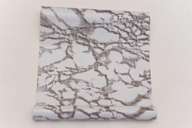 Papel Adesivo Contact De Parede Móveis Pedra Mármore Branco 45 Cm x 5 Mts