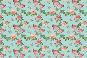 Papel Adesivo Contact Flower 4 Lavavel Vinilico 10m