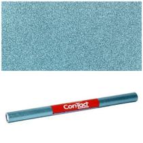 Papel Adesivo Contact Glitter Azul Sky Blue C/15 Mts - Filipack Decor