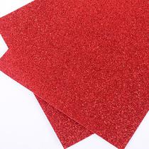 Papel Adesivo Contact Glitter Vermelho 45 Cm x 10 Mts