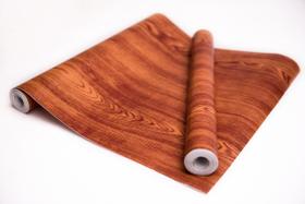 Papel Adesivo Contact Madeira Cerejeira 1 Lavável 45 Cm X 5 Mts