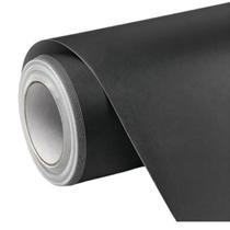 Papel Adesivo Contact Preto Fosco Lavável com 1,5 Metros Papel Adesivo Contact Preto Fosco Lavável com 1,5 Metros