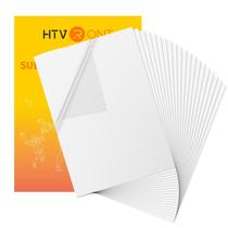 Papel adesivo de sublimação HTVRONT Matte Transparent x20 Papel adesivo de sublimação HTVRONT Matte Transparent x20