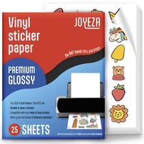 Papel adesivo de vinil imprimível JOYEZA Inkjet & Laser Printer