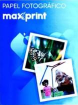 Papel adesivo fotográfico glossy a4 135g 20 folhas - maxprint - MAX PRINT