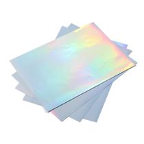 Papel adesivo holográfico Naroote A4 Inkjet 22 folhas