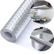 Papel Adesivo Lavável Forro Cozinha Armário Gaveta 5 Metros