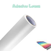 Papel Adesivo Lousa Branco P/Quadro 10mX50cm - BG Adesivos