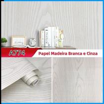 Papel Adesivo Madeira para Envelopamento 10 Metros ideal para Moveis, Parede, Sala, Quarto