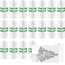 Papel Adesivo MIARALA 18 Rolos 57x25mm Térmico Papel Adesivo MIARALA 18 Rolos 57x25mm Térmico