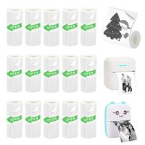 Papel adesivo para mini impressora Vicbear 15 rolos 57x25mm