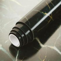 Papel Adesivo Parede Moveis Mármore Lavável Cozinha Banheiro Revestimento Adesivo Anti Óleo 60CMx10M